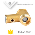 EM-V-B063 niquelado válvula de segurança de alívio de pressão de bronze de pressão média para aquecedor elétrico de água sem alça